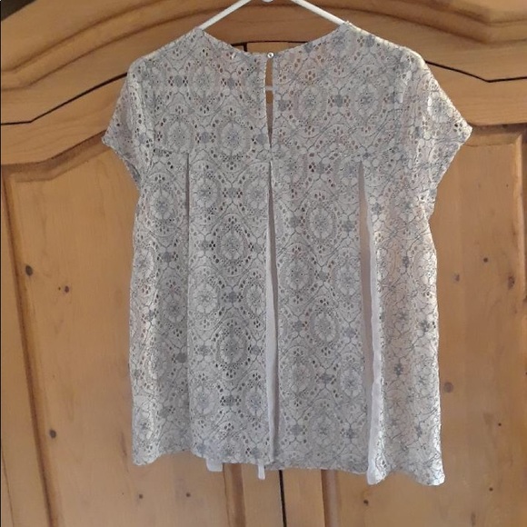 LC Lauren Conrad lace blouse - Picture 5 of 9